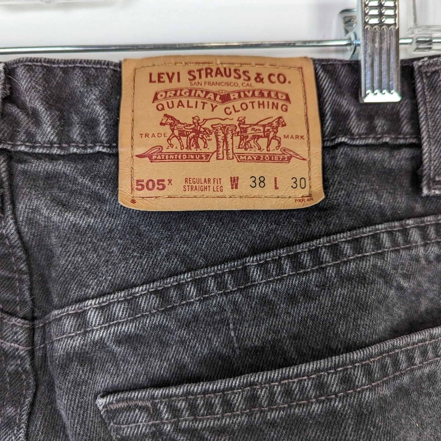 Vintage 505 Levi's Straight Leg Jeans 38 x 30