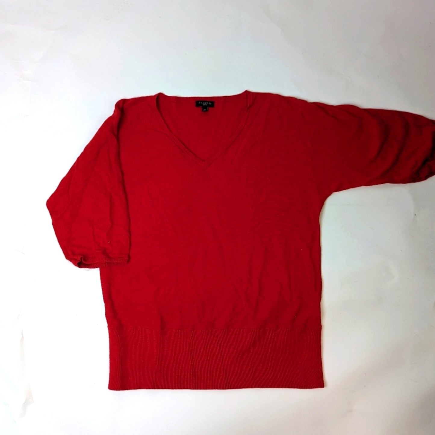 Talbots Red Sweater / Medium Petite