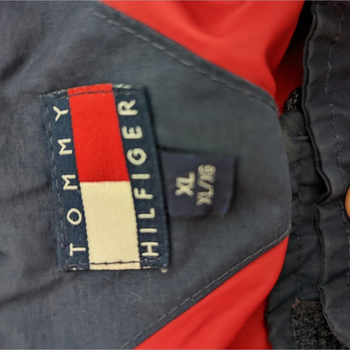 Vintage Tommy Hilfiger Zip Up Parka XL