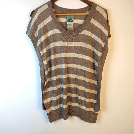 Aphorism Striped Sweater - Small