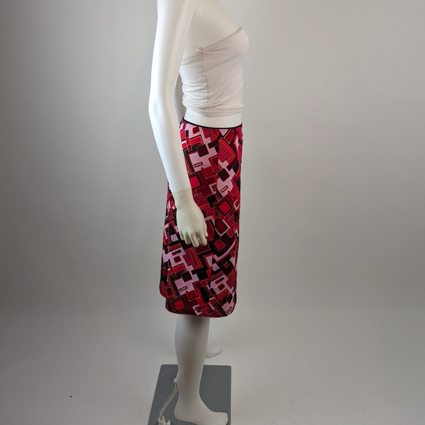 Abstract Pencil Skirt S