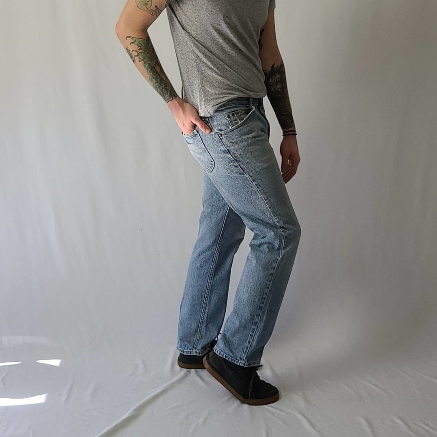 Lee's Vintage distressed jeans