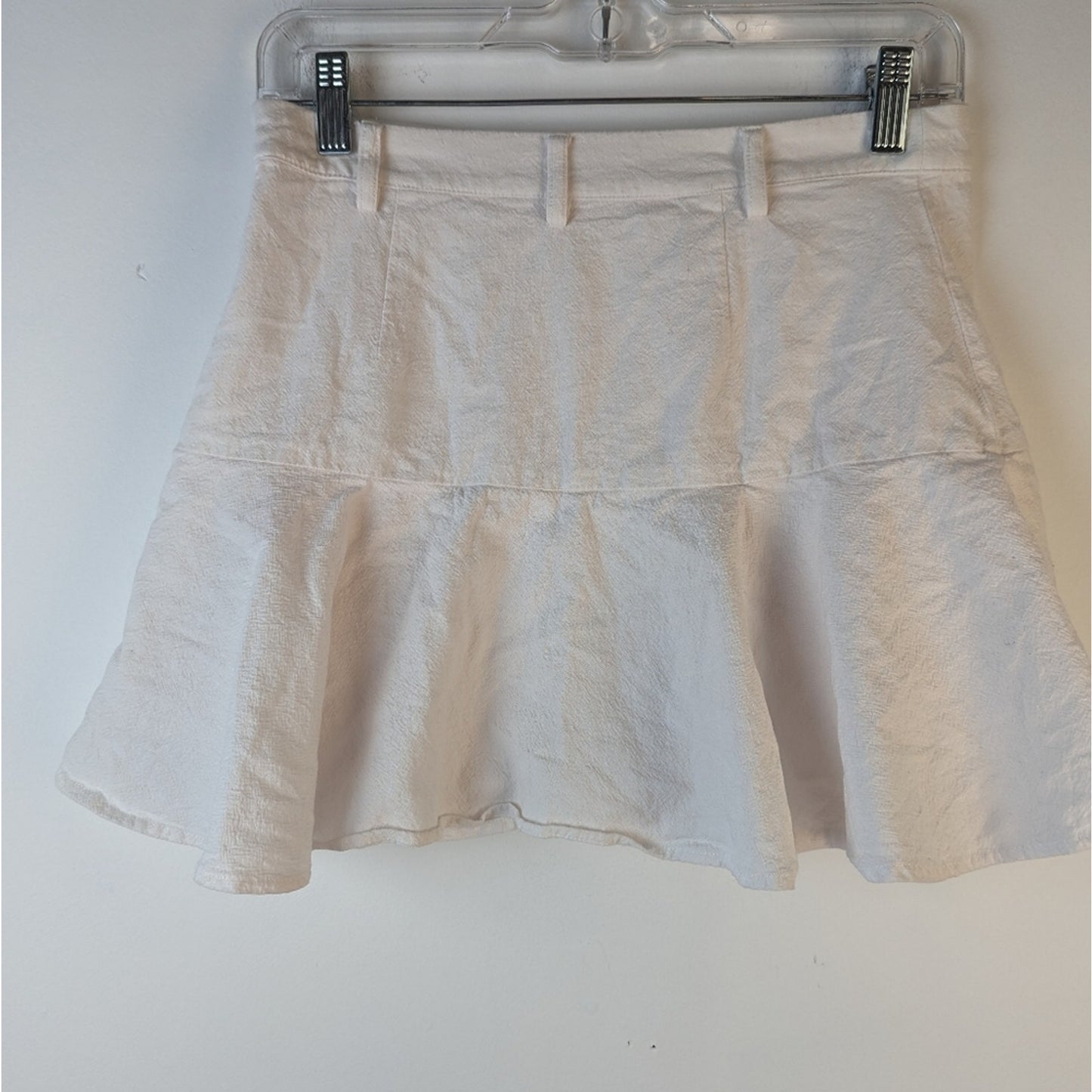 Grade + Gather Linen Skater Skort-  Small