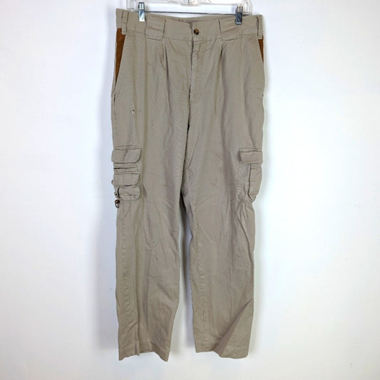 Clearwater Outfitters Men's Khaki Cargo Pants 34 x 32