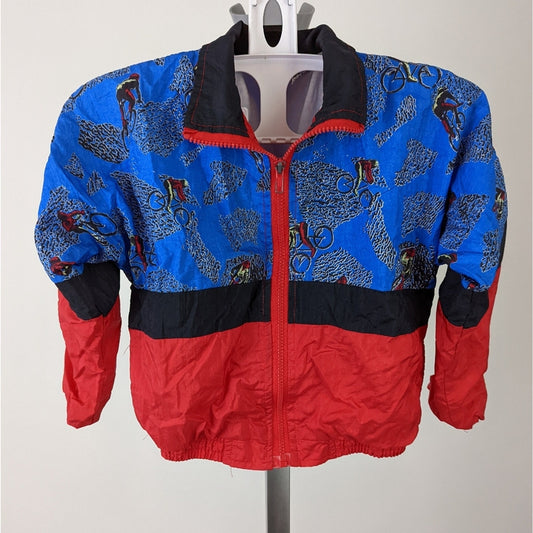 Vintage Kids Color Block Jacket 6