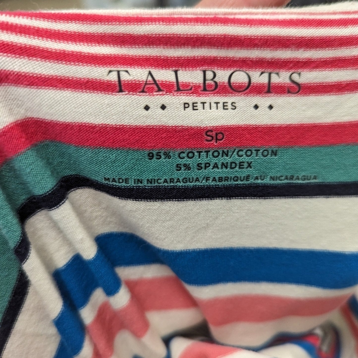 Talbots Striped Tee Shirt - SP