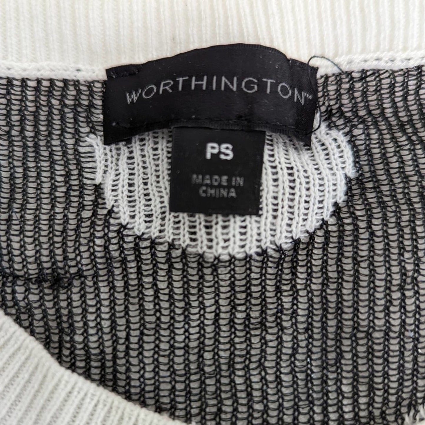 Worthington Polka Dot Sweater PS