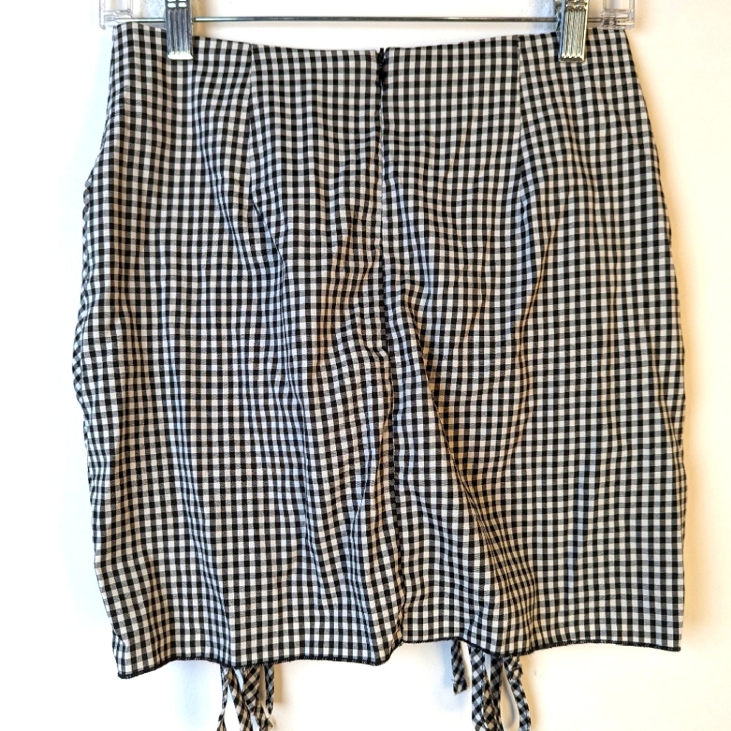 Shein Gingham Print Skirt / 4