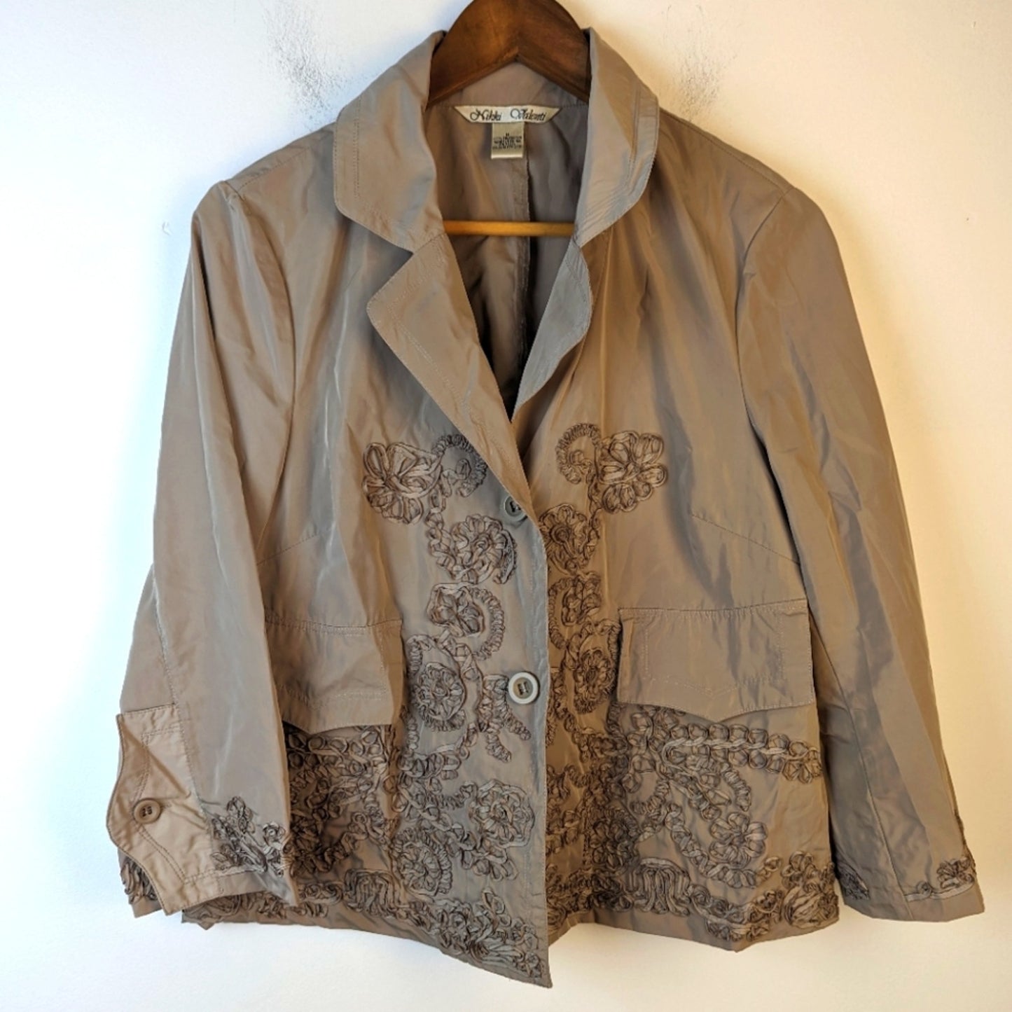 Nikki Valenti Embroidered Jacket - Medium