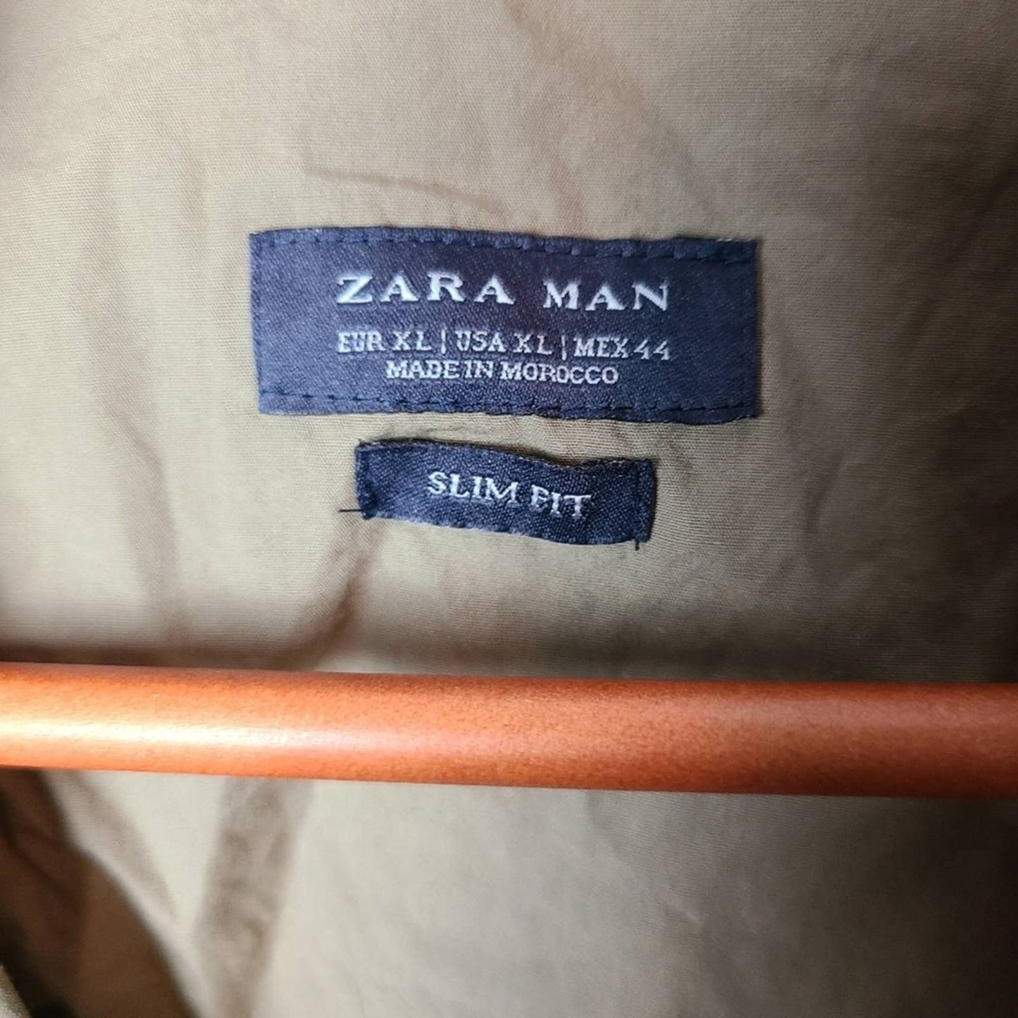 Zara Man Green Army Jacket